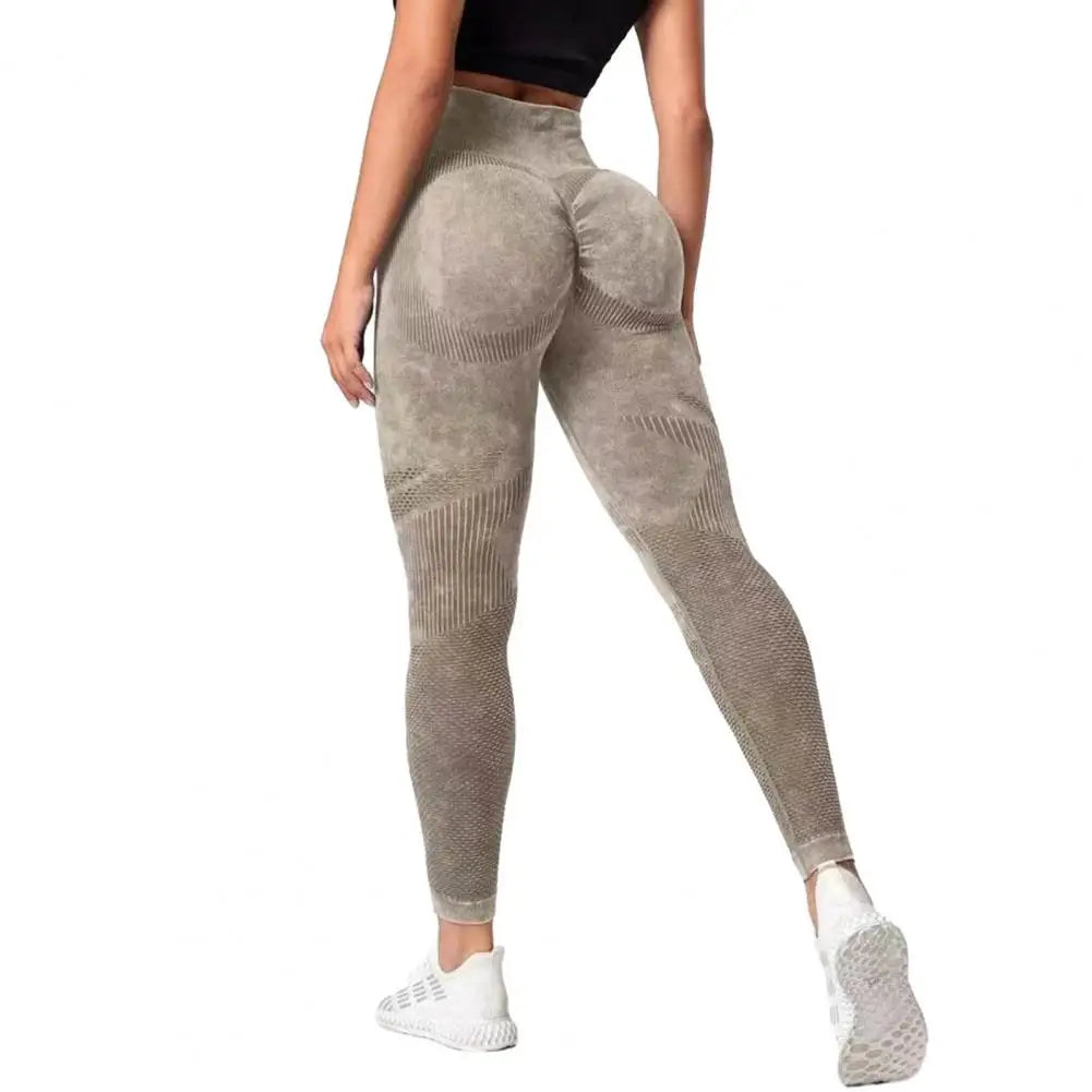 Fitnessstudio Yoga Nahtlose Hosen Hollow Sports Stretchy Laufhose Push Up Übungshose Joggen Workout Lange Hosen Active Wear